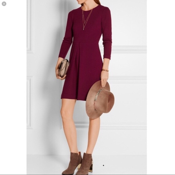 Madewell Dresses & Skirts - Madewell Gia Womens Knit Dress Cranberry Fit Flare